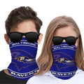 RAVENS FACE MASK BANDANAS