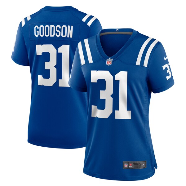 Tyler Goodson Indianapolis Colts Nike Women's  Game Jersey -  Royal