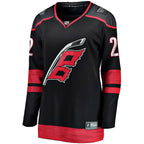Logan Stankoven Carolina Hurricanes  Women's Home Breakaway Player Jersey - Black