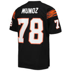 Anthony Muñoz Cincinnati Bengals  Authentic Throwback Retired Player Jersey - Black