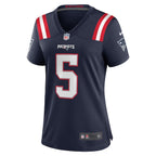 Jalen Reagor New England Patriots Nike Women's Team Game Jersey -  Navy