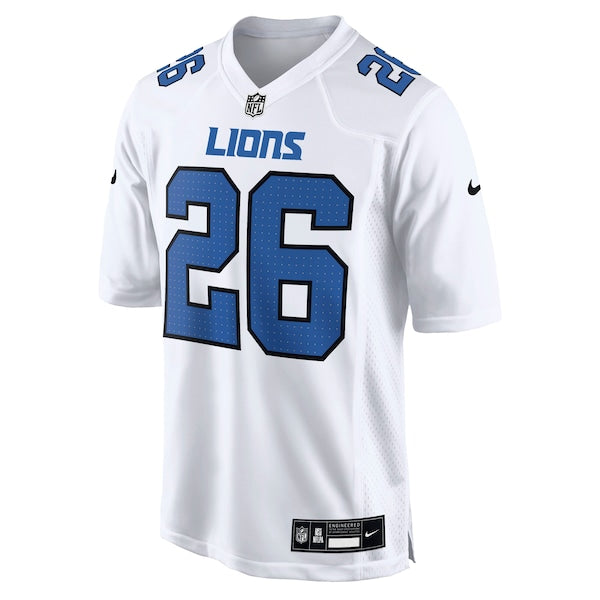 Jahmyr Gibbs Detroit Lions Nike Tundra Fashion Game Jersey - White