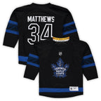 Auston Matthews Toronto Maple Leafs Preschool Alternate Replica Player Jersey - Black/Royal