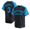 Jackson Merrill National League #3 2024 MLB All-Star Game Limited Jersey - Navy