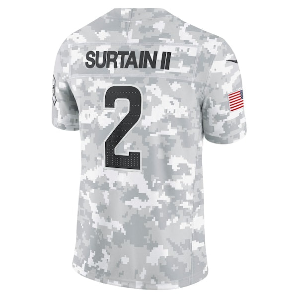 Patrick Surtain II Denver Broncos Nike 2024 Salute to Service Limited Jersey - Arctic Camo