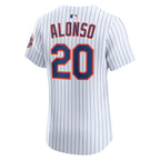 Pete Alonso New York Mets Nike Home Elite Player Jersey - White