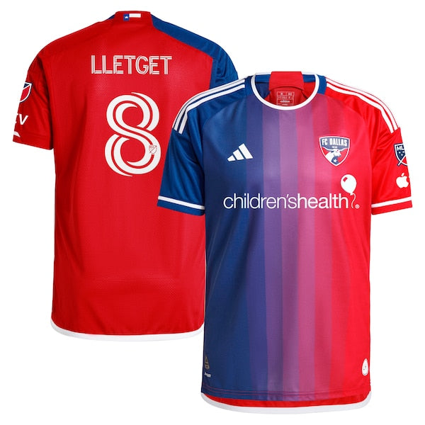 Sebastian Lletget FC Dallas adidas 2024 After Burner Authentic Player Jersey – Navy