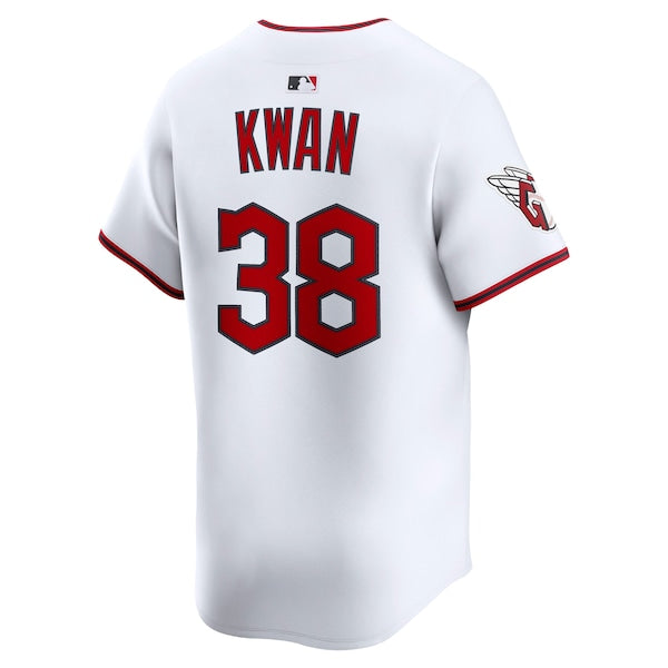 Steven Kwan Cleveland Guardians Nike Home Limited Player Jersey - White