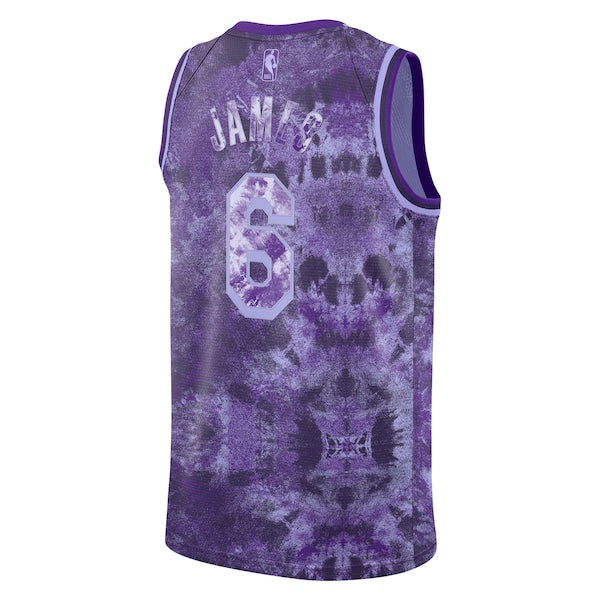 LeBron James Los Angeles Lakers Nike Unisex Select Series Swingman Jersey - Purple