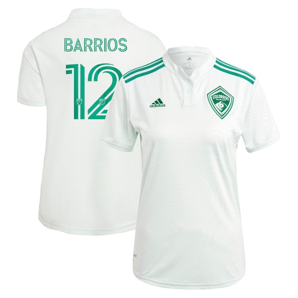 Michael Barrios Colorado Rapids adidas Women's 2021 Class Five Replica Player Jersey - Green