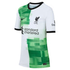 Mohamed Salah Liverpool Nike Youth 2023/24 Away Replica Player Jersey - White