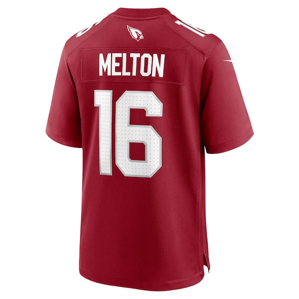 Max Melton Arizona Cardinals Nike Team Game Jersey -  Cardinal