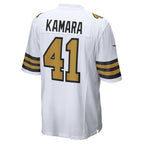 Alvin Kamara New Orleans Saints Nike Alternate Game Jersey -  White/Black