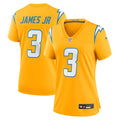 Derwin James Jr. Los Angeles Chargers Nike Women's Alternate Charger Power Game Jersey - Gold/Navy/Powder Blue