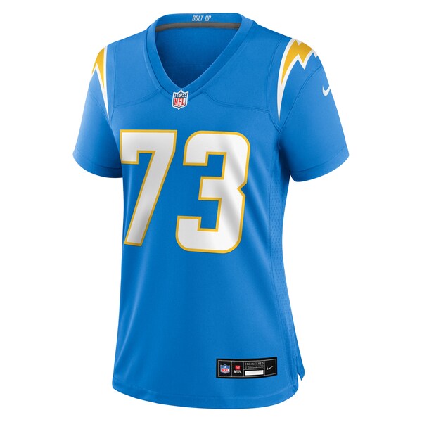 Mekhi Becton Los Angeles Chargers Nike Women's Team Game Jersey -  Powder Blue