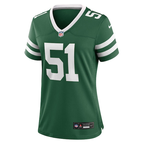Francisco Mauigoa New York Jets Nike Women's Team Game Jersey - Legacy Green