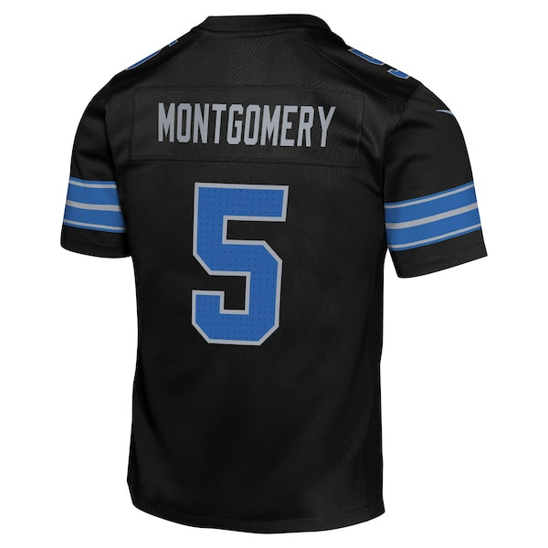 David Montgomery Detroit Lions Nike Youth Alternate Player Game Jersey - Black