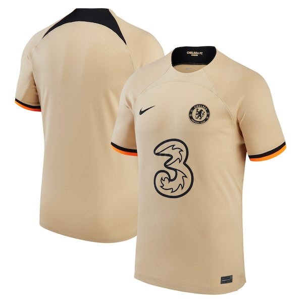Chelsea Nike Youth 2022/23 Third Replica Jersey - Gold