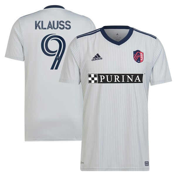 João Klauss St. Louis City SC adidas 2024 The Spirit Kit Replica Jersey - Gray
