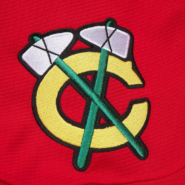 Chris Chelios Chicago Blackhawks 1991-92 Power Play Jersey - Red