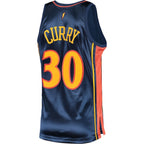 Stephen Curry Golden State Warriors 2009/10 Hardwood Classics Authentic Jersey - Navy