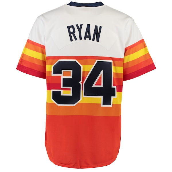 Nolan Ryan Houston Astros Throwback Authentic Jersey - White