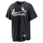 St. Louis Cardinals Nike Official Replica Jersey - Black/White