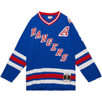 Adam Graves New York Rangers  1993/94 Blue Line Player Jersey - Royal