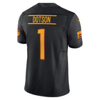 Jahan Dotson Washington Commanders Nike Alternate Vapor F.U.S.E. Limited Jersey - Black