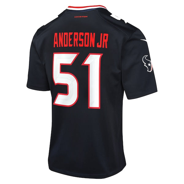 Will Anderson Jr. Houston Texans Nike Youth Game Jersey - Navy/White