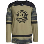 New York Islanders adidas Military Appreciation Team Authentic Custom Practice Jersey - Camo