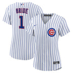 Chicago Cubs Nike Women's #1 Bride Home Replica Jersey - White