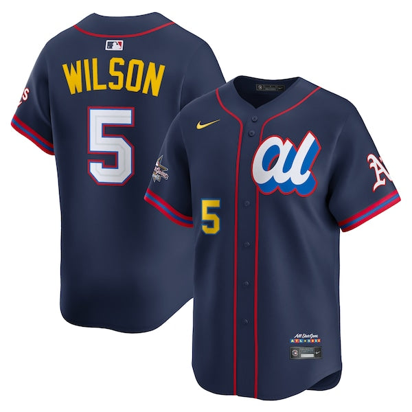 Jacob Wilson American League Nike 2025 All-Star Edition Limited Player Jersey - Navy
