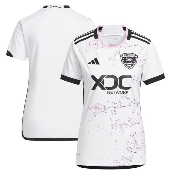 D.C. United adidas Women's 2024 The Cherry Blossom Kit Replica Jersey - White