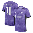 Mohamed Salah Liverpool Nike 2023/24 Third Stadium Replica Player Jersey - Purple