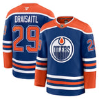 Leon Draisaitl Edmonton Oilers  Home Premium Jersey - Royal