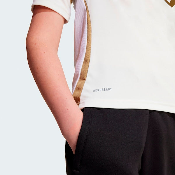 LAFC adidas Youth 2025 Secondary Replica Jersey - White