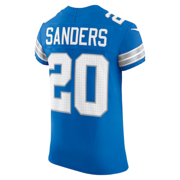 Barry Sanders Detroit Lions Nike Retired Player Vapor F.U.S.E. Elite Jersey - Blue/Black