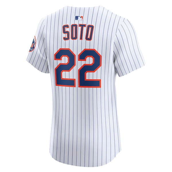 Juan Soto New York Mets Nike Home Elite Jersey - White/Black