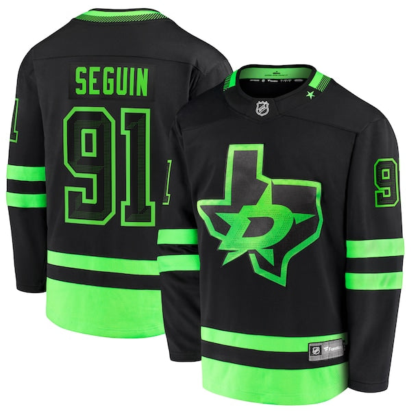 Tyler Seguin Dallas Stars  2020/21 Alternate Premier Breakaway Player Jersey - Black