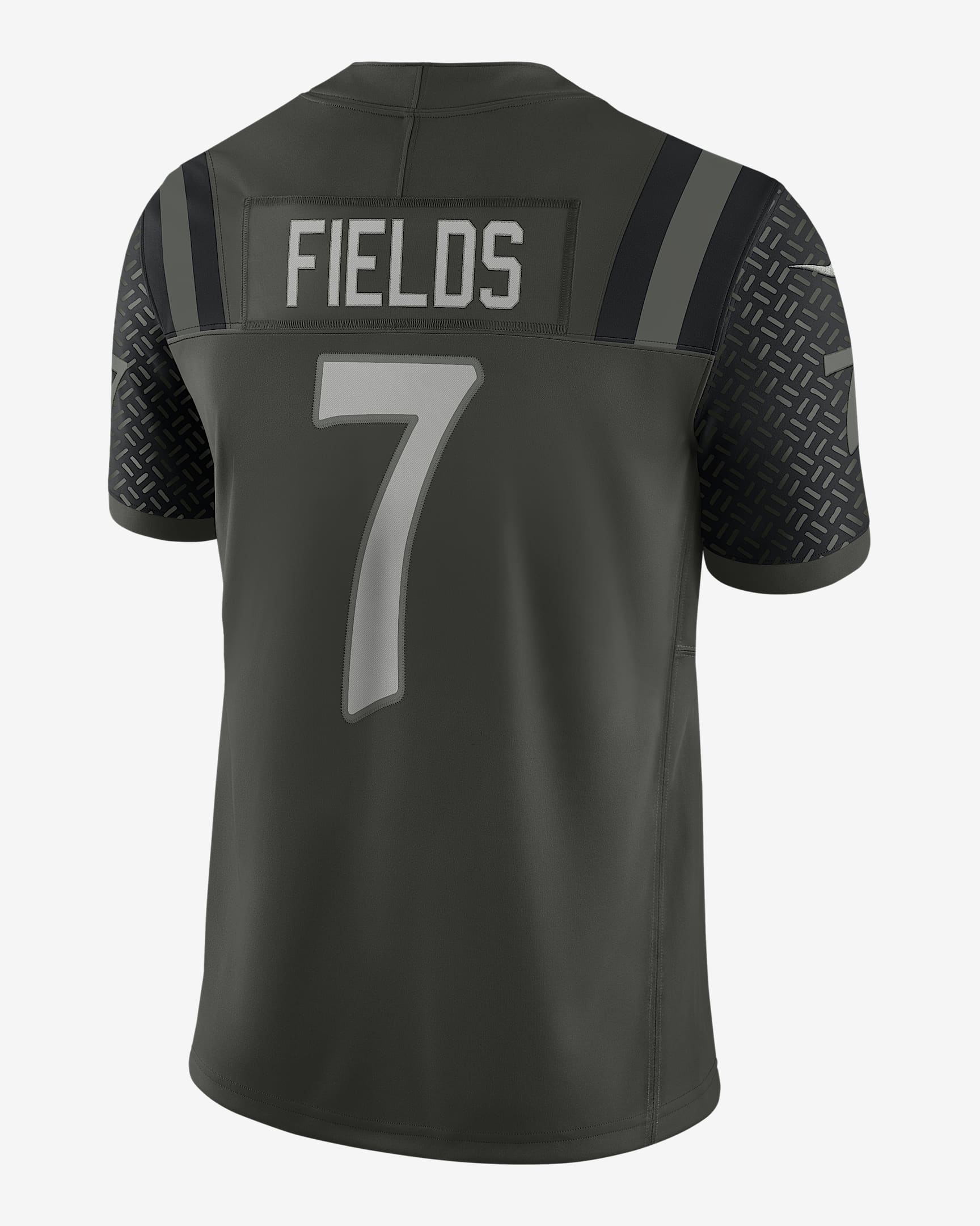 Justin Fields New York Jets Nike 2025 RIVALRIES Vapor Limited Jersey - Green