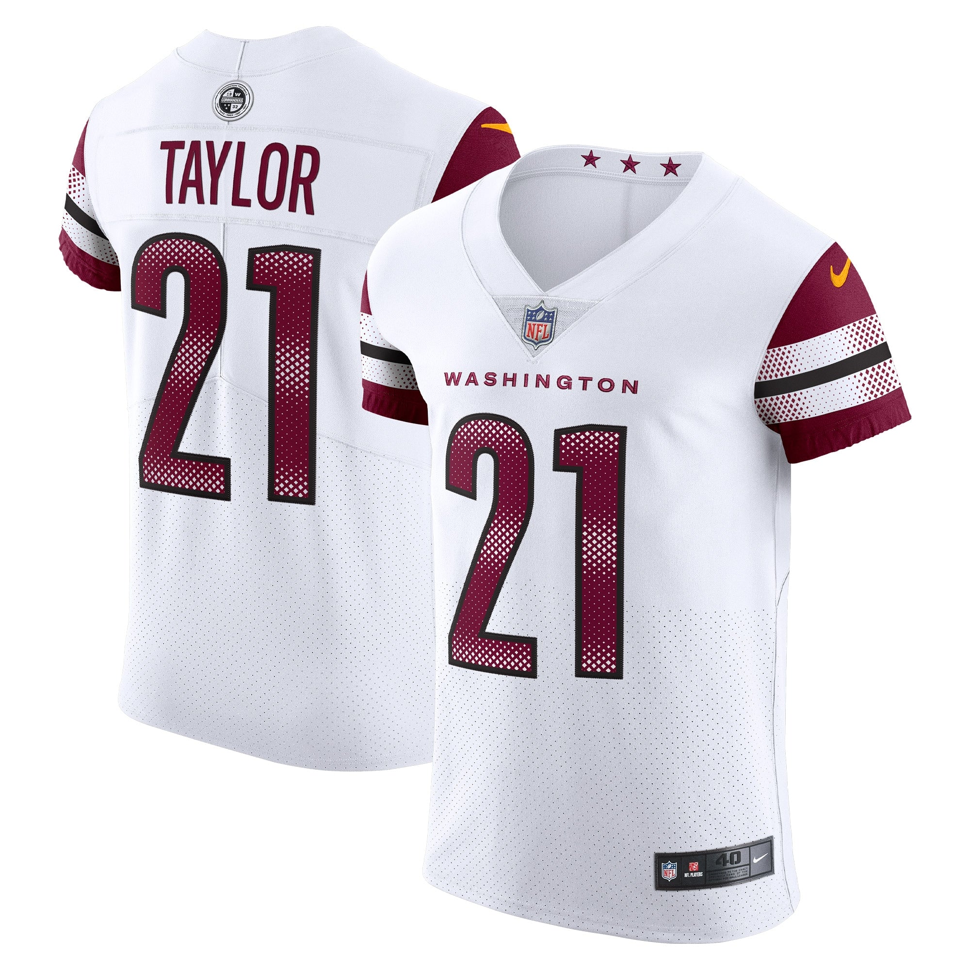 Sean Taylor Washington Commanders Nike Vapor Elite Retired Player Jersey - Burgundy/Black/White