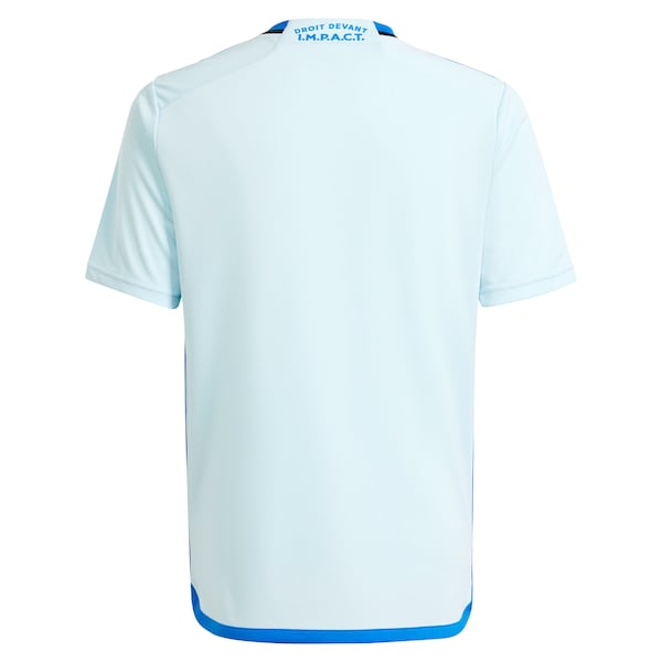 CF Montreal adidas Youth 2024 La Main Replica Jersey – Light Blue