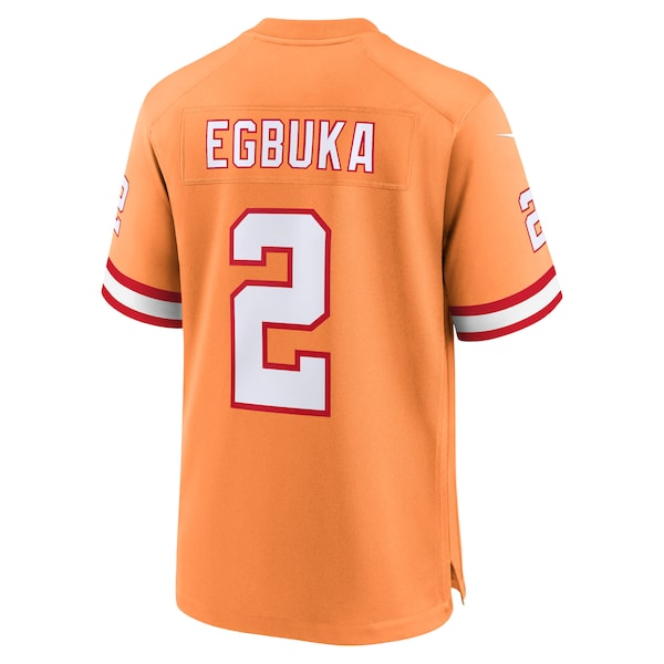 Youth Emeka Egbuka  Tampa Bay Buccaneers Nike Alternate 2  Game Jersey -  Creamsicle