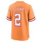 Youth Emeka Egbuka  Tampa Bay Buccaneers Nike Alternate 2  Game Jersey -  Creamsicle