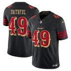 The Faithful San Francisco 49ers Nike 2025 Rivalries Collection Limited Jersey - Black