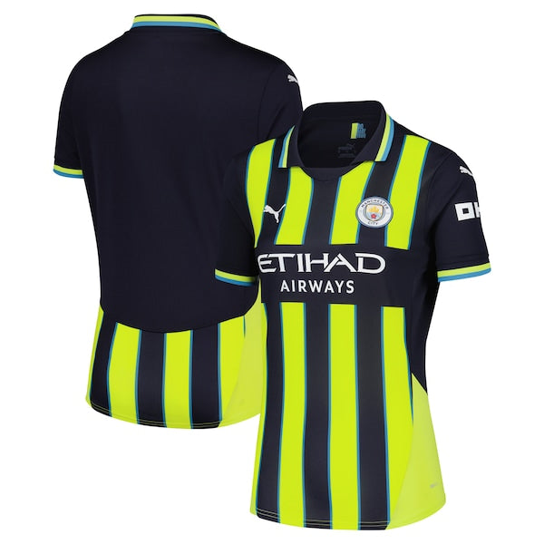 Manchester City Puma Women's 2024/25 Away Replica Jersey - Navy