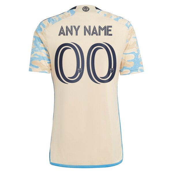 Philadelphia Union adidas 2024 For Philly Replica Custom Jersey - Tan