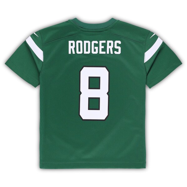 Aaron Rodgers New York Jets Nike Preschool Game Jersey - Gotham Green/White