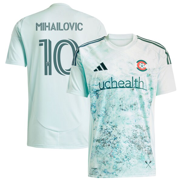 Djordje Mihailovic Colorado Rapids adidas 2025 Headwaters Replica Player Jersey - Green